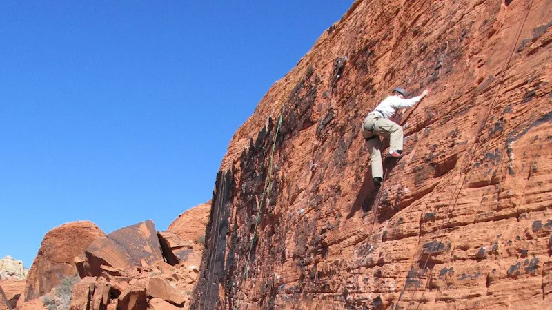 Full Day Rock climbing at Red Rocks (Las Vegas)