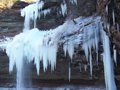 1-day Ice climbing in Jozankei, near Sapporo (Hokkaido)