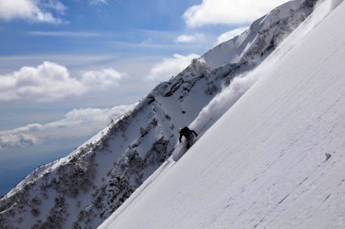Ski touring on Rishiri Island and around Hokkaido