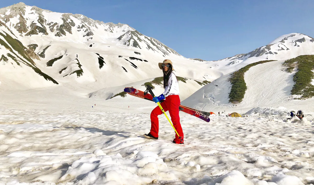 One-day Echigo Yuzawa ski fun with FWQ skier Reimi Kusunoki | Japan