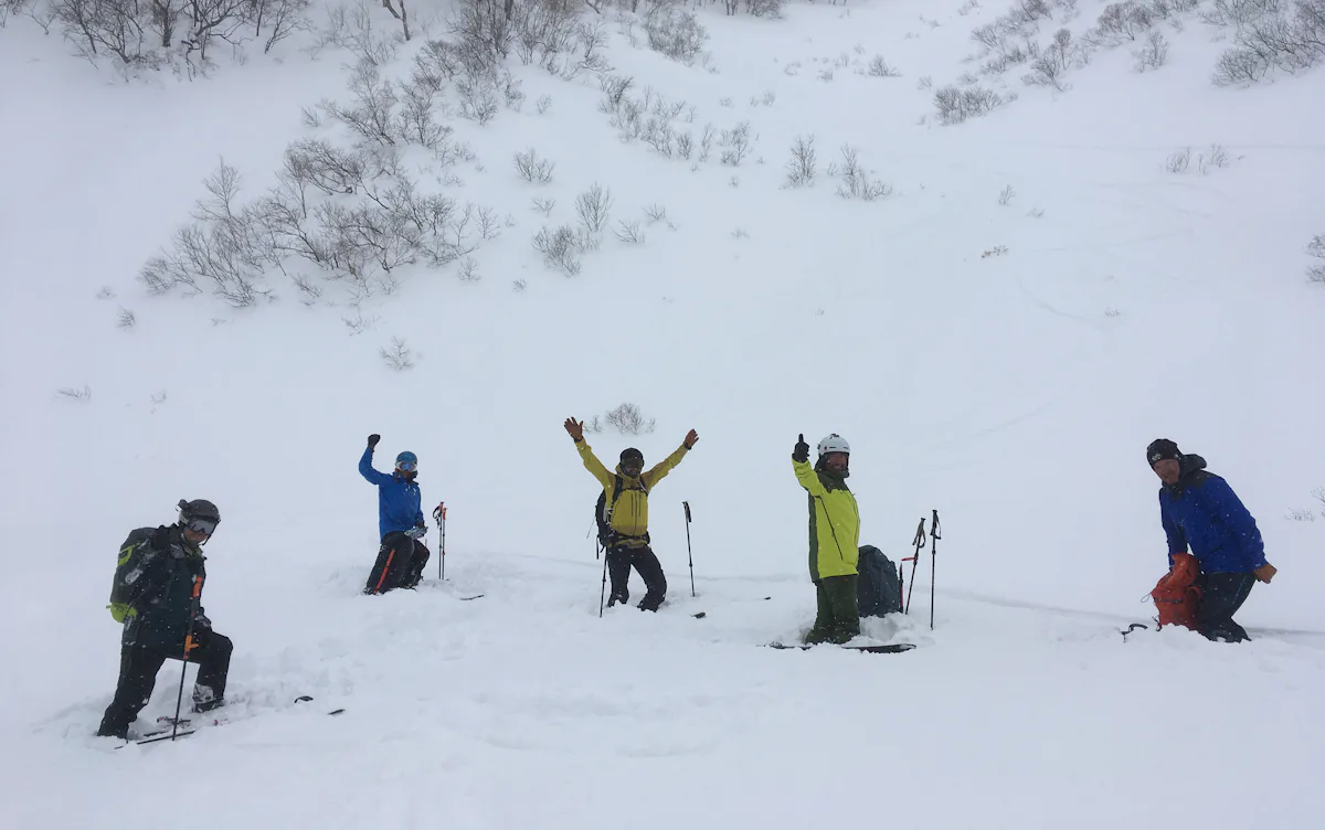 Altay mountains ski touring