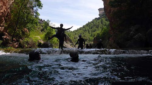 1-day guided canyoning trip in Poyatos Canyon, Cuenca