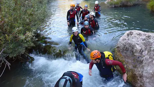 Descenso de barrancos en Cuenca, excursión guiada de 1 día en el Cañón del Júcar