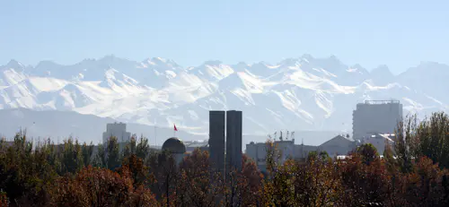 1-day Snowshoeing around Bishkek, Kyrgyzstan