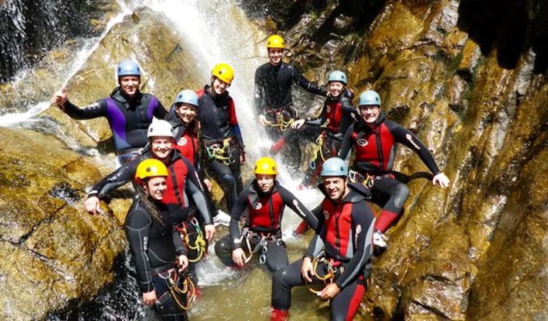 Canyoning day in Somosierra, close to Madrid 2