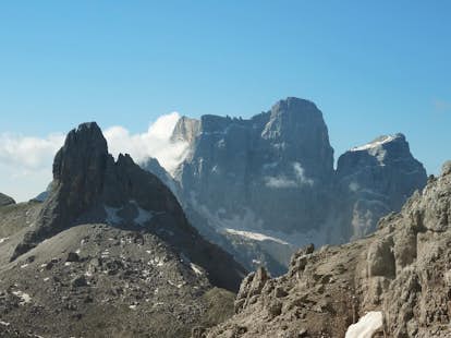 Becco Di Mezzodi (Normal Route), 1-day Rock climbing, Cortina