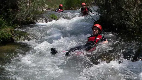Aquatic multi-sport weekend in Cuenca: Canyoning, canoeing