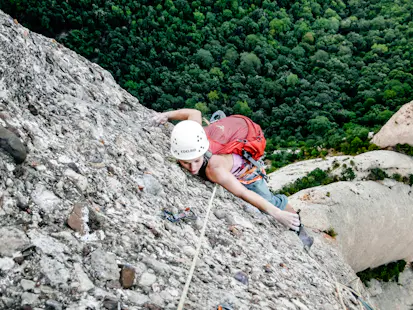 1+ day Multipitch rock climbing in Montserrat, near Barcelona