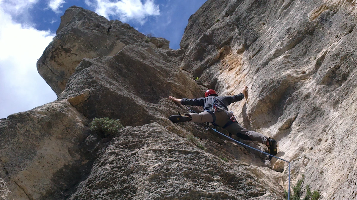Rock climbing in Finale Ligure