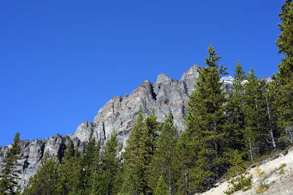 Banff trad climbing