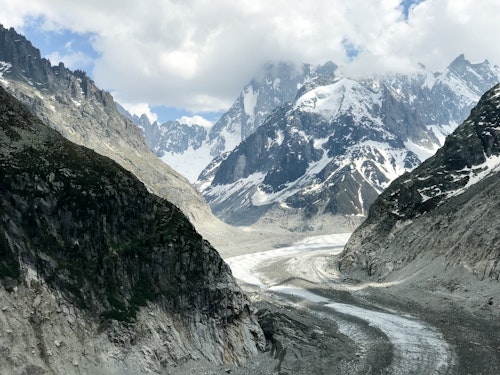 1-day glacier travel on Mont Blanc, beginner program