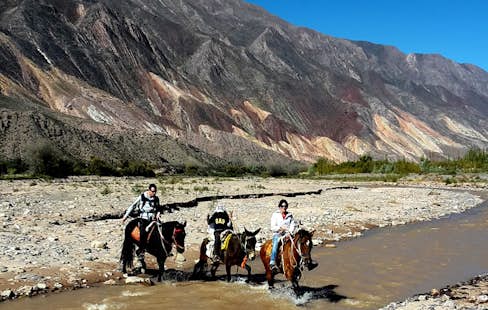 Half-day Horseback riding from Tilcara to Maimara, Jujuy