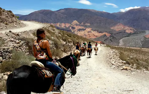 Garganta del Diablo : demi-journée de randonnée à cheval, Tilcara, Jujuy