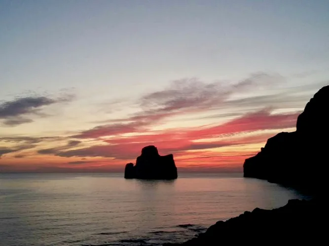 4-day Rock climbing for beginners in South Sardinia sunset
