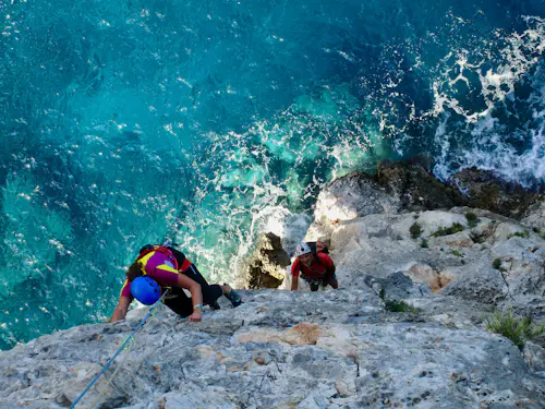 Escalada en roca en Cerdeña, 1 día en Marinaio di Foresta, Pedra Longa