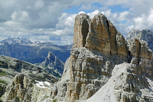 Alpine climbing in the Dolomites, 6 days in the Sella group