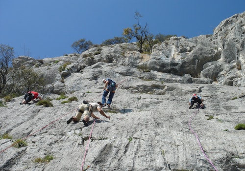 Rock climbing for beginners in Asturias, 3-day course