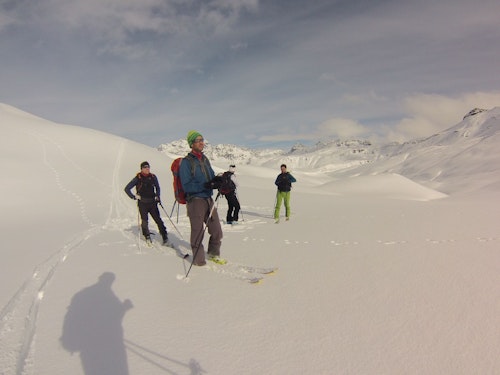 7-day ski traverse from Alpe Devero to Andermatt in the Alps