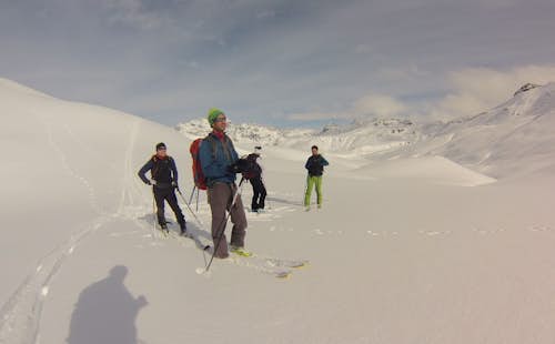 7-day ski traverse from Alpe Devero to Andermatt in the Alps