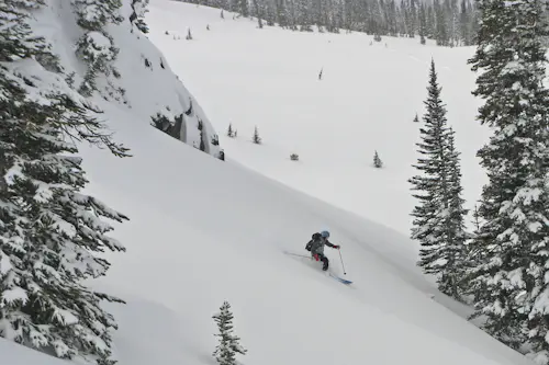Esquí de travesía de 1+día en Columbia Británica y Alberta