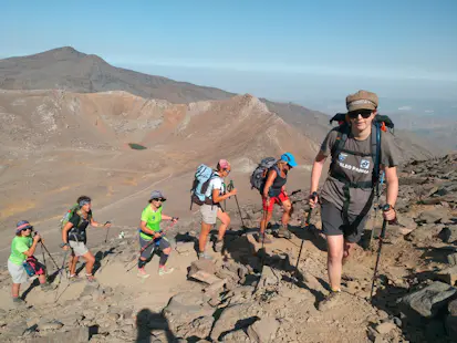 6-day Hiking circuit in Sierra Nevada Natural Park, Andalusia