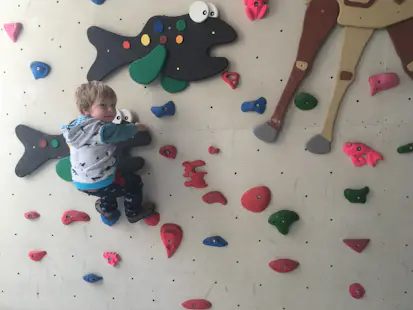 Indoor rock climbing in Brno for families, Czech Republic
