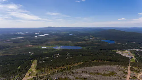 Half-day Hike to the top of Kätkä in Lapland, Finland