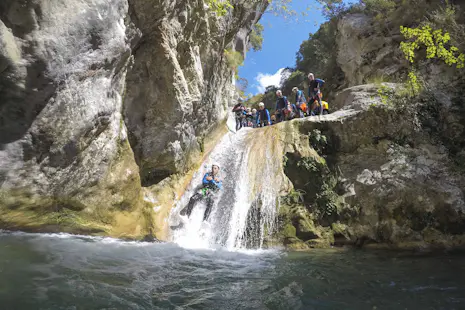 1-day Canyoning adventure in the Carleva Canyon