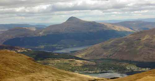 Climbing Ben Arthur and Beinn Nairnain in a day, Scotland