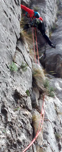 Trad climbing course