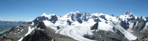 3-day Piz Bernina ascent in the Eastern Alps