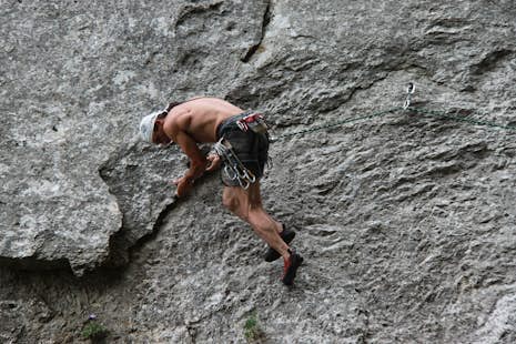 1-day advanced climber strategy and technique in Calcena