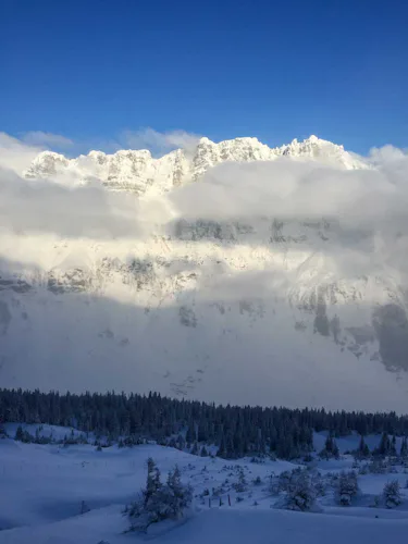 1-day off-piste skiing near Engelberg, Switzerland
