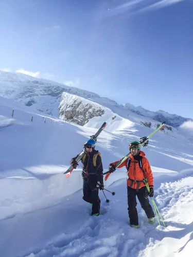 1-day off-piste skiing near Engelberg, Switzerland