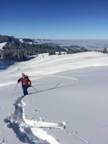 Introduction to ski touring in the Swiss Alps 2