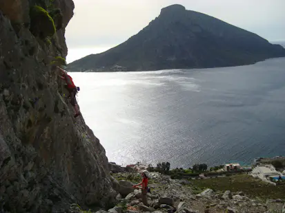 Kalymnos 1+day Single-pitch rock climbing in Greece
