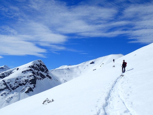 Winter alpinism in San Carlos Peak, Picos de Europa