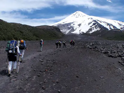 Lanin Volcano 2-day guided ascent in Patagonia