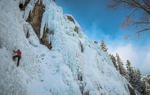 A Day of Ice Climbing in Ouray Ice Park, Colorado