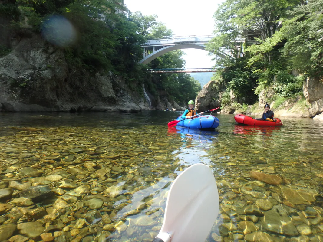 Minakami, Tonegawa River, Japan, Half-Day Pack Rafting | Japan