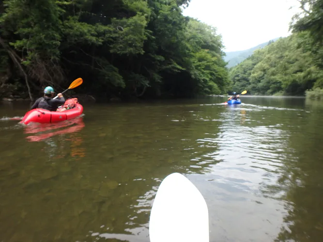 Minakami, Tonegawa River, Japan, Half-Day Pack Rafting