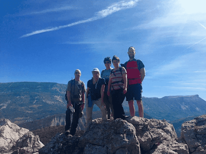 7-day trekking tour around Verdon Gorge