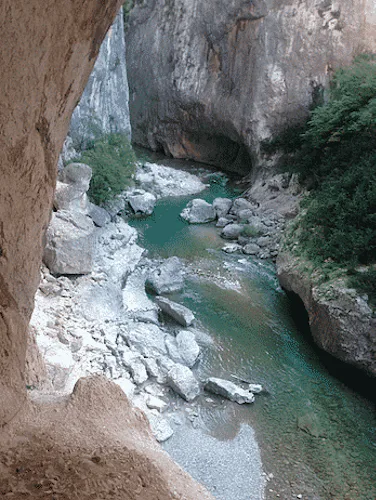Verdon Gorge river