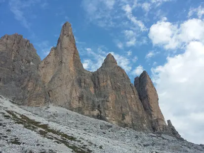 6-day multi-pitch climbing in the Dolomites