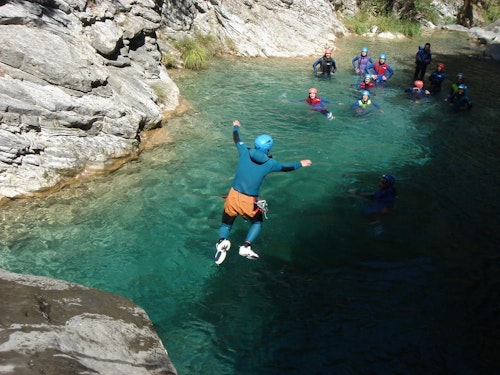 1-day Caprie Canyoning Trip in Piedmont