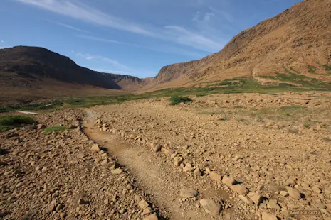 Tablelands Day Hike of the Winter House Brook Canyon Route