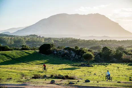 1-day e-Mountain Bike tour around Mount Istiozza, Sardinia