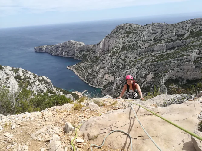 4-Day Calanques Rock Climbing Traverse from Marseille to Cassis