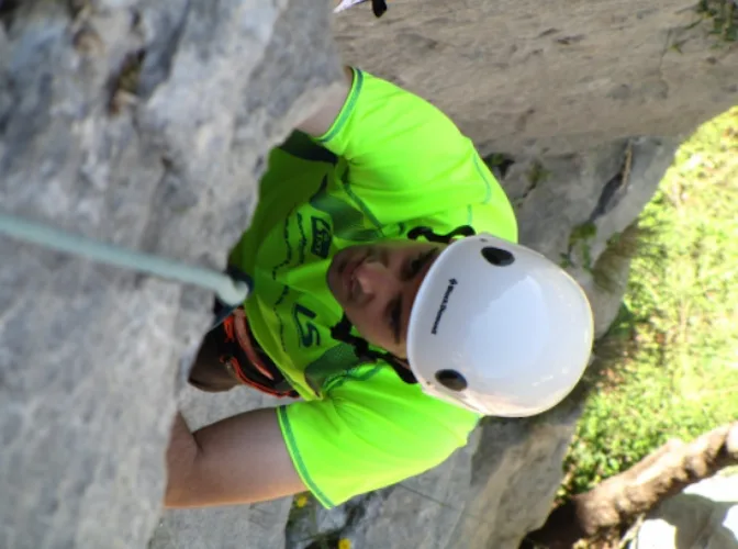 1-day rock climbing program for beginners in Granada 2