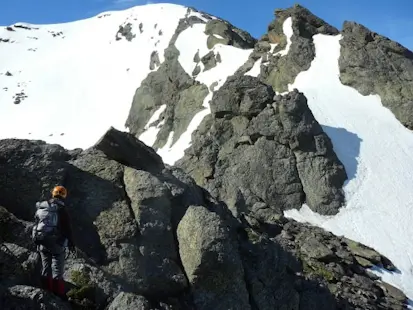 1-day Cartujo North Face guided ascent in Sierra Nevada